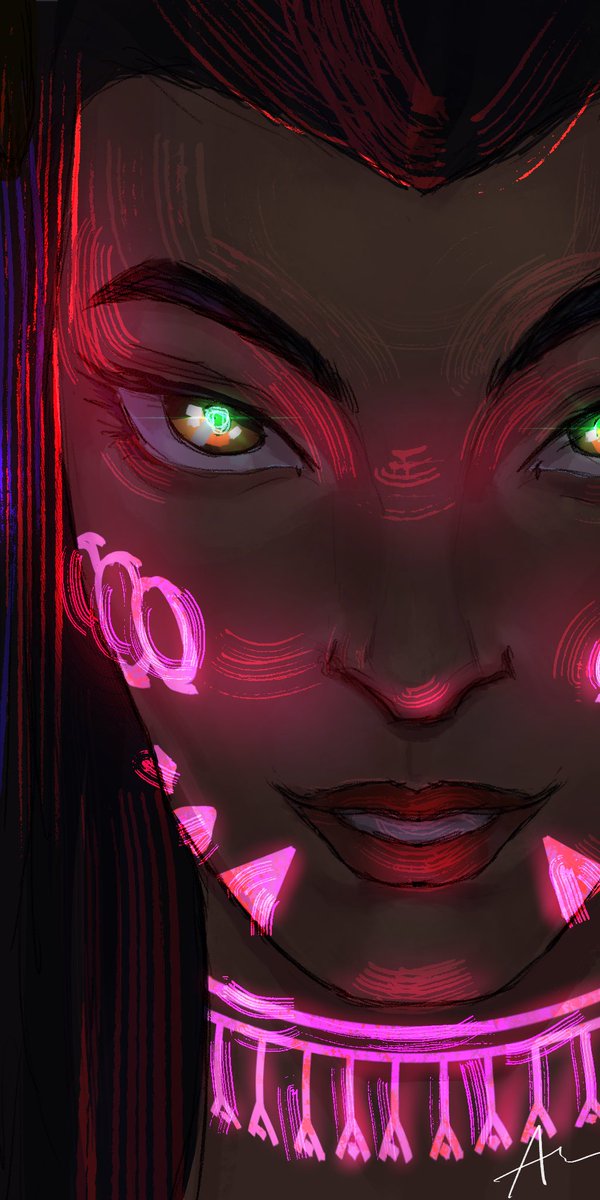 br1ghthaven's tweet photo. Manang from #ForgottenIsland but imagining her in a human form https://t.co/lRzHEfOIBj
