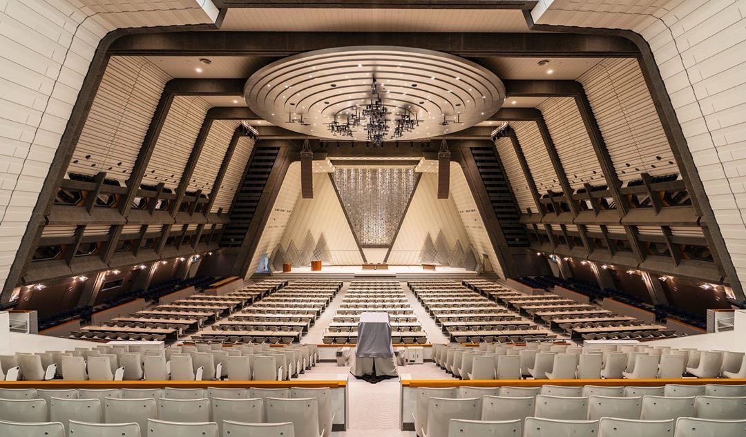SciFiArchives's tweet photo. Kyoto International Conference Center, Japan. Brutalism that feels straight out of science fiction. https://t.co/JnXd1kcGT9