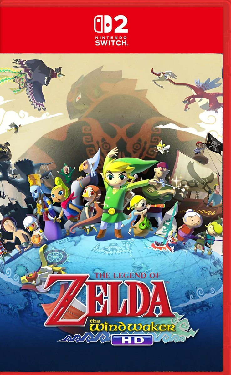 TLOZNews's tweet photo. Which Zelda game would you like to see remade/ported to the Switch 2? https://t.co/FR7GCzK7t3
