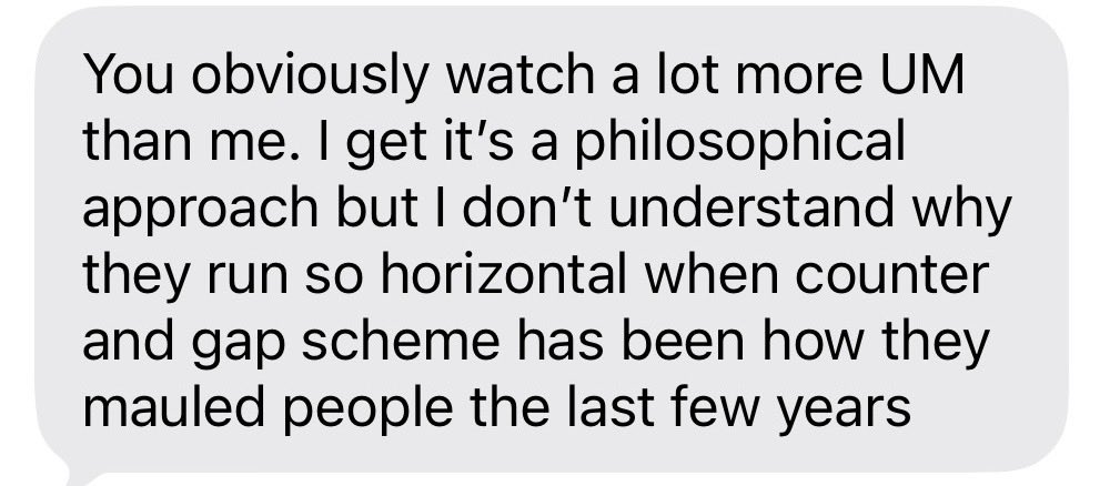 JordanStrack's tweet photo. Text I got from a college football coach: https://t.co/WPl3iSG1pG