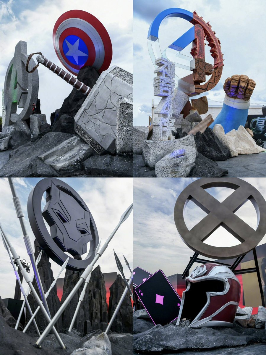 QuidVacuo's tweet photo. En china viven ‘AVENGERS DOOMSDAY’ a lo grande. https://t.co/heOKq8vfez