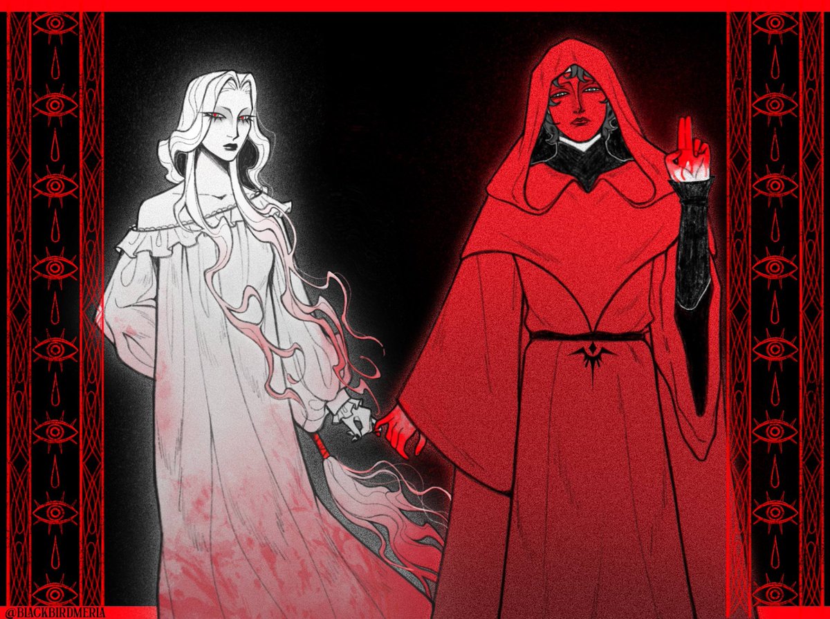 BlackBirdMerla's tweet photo. A divine being x a heretic monk is always a yummy pair https://t.co/UfcV3AWg0J