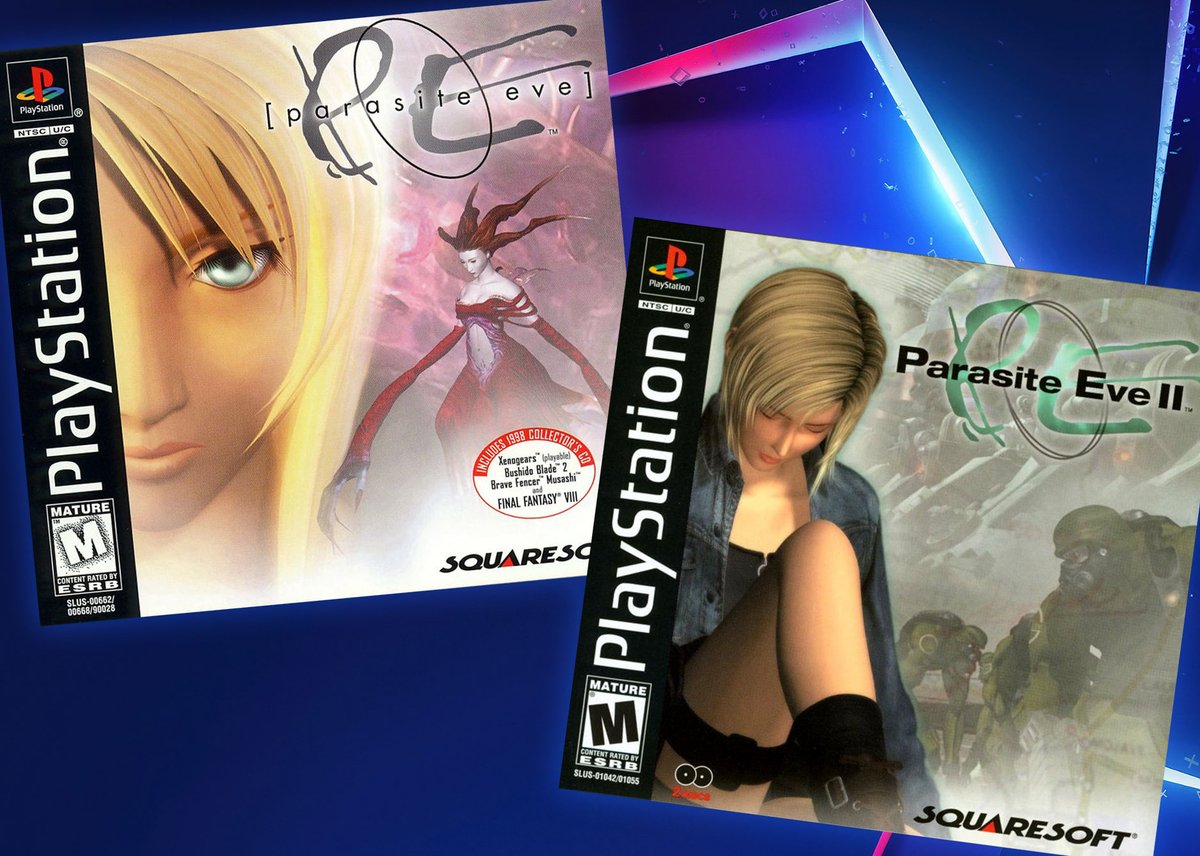 PlayStationPark's tweet photo. Did you play Squaresoft's take on the horror genre with 'Parasite Eve' or it's sequel? https://t.co/DAGouZbmLu