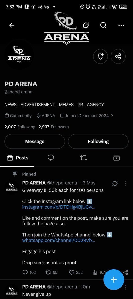 orpyjay's tweet photo. @thepd_arena @1Dj_Amour https://t.co/3ivrymqQWm