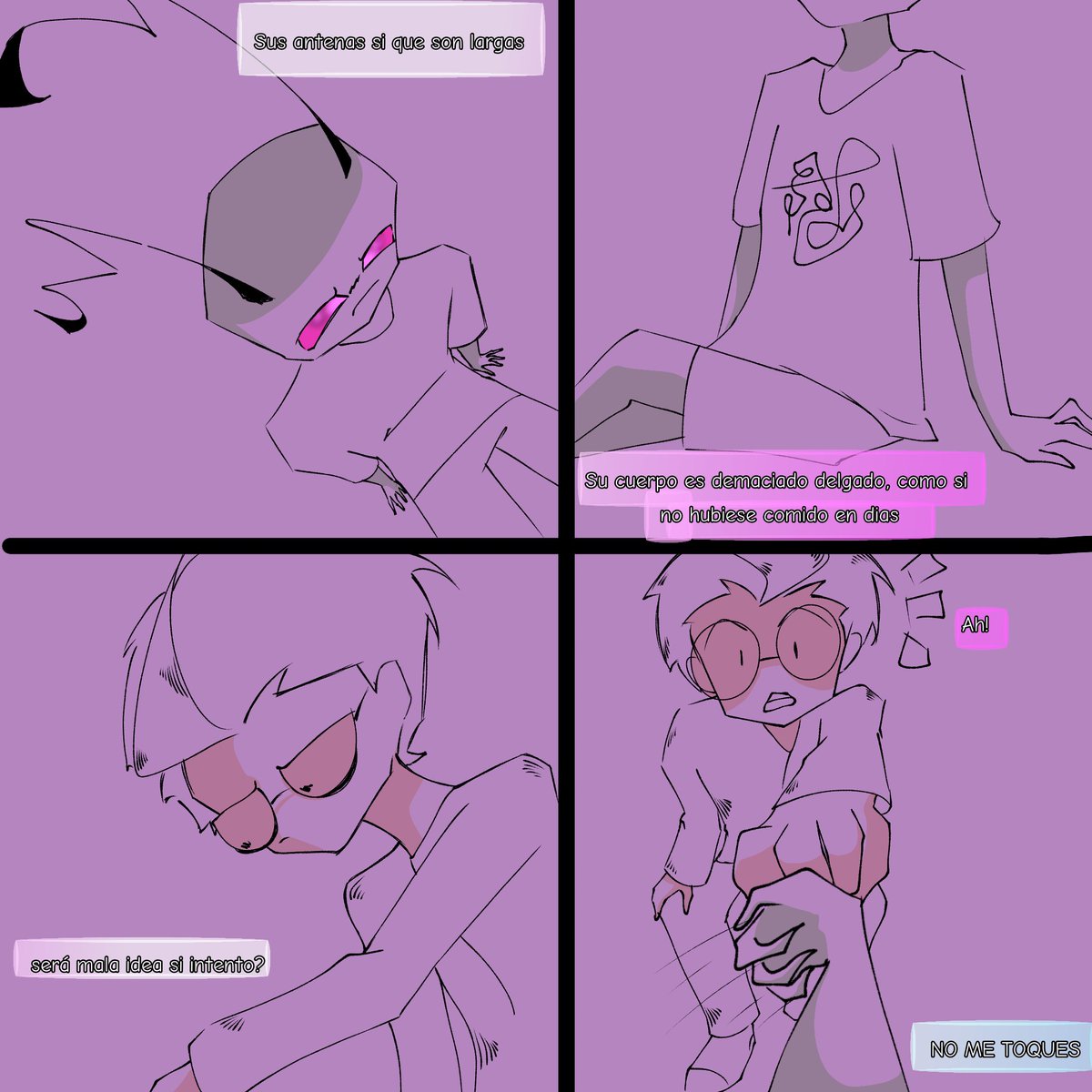 AAlexwseahsjshs's tweet photo. porque existo
ZIM SABE HABLAR!??
#InvaderZim #InvazorZim #Zadr #DibMembrane #Zim #Fanfic #Comic #ZimxDib #DibxZim https://t.co/We2YpUREgT