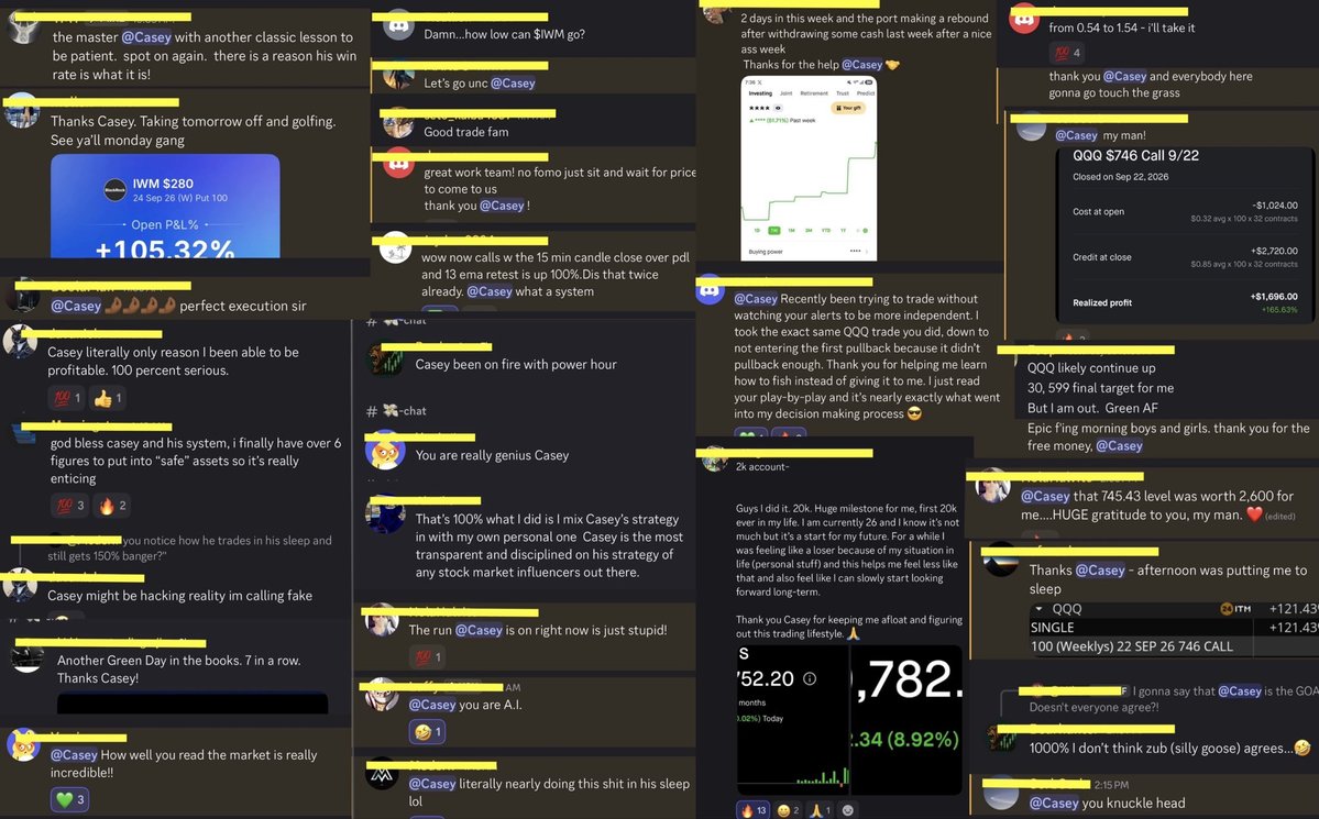 Team2Trading's tweet photo. Over the past few months I've taken over 100+ trades! And i posted every single one of them in real time.

My win rate was close to 80%! And dozens of those trades were home runs! Its been the one of the best hot streaks in my entire trading career 🙏

Today I'm going to try and break down the exact system I used to do it.

 This is my strategy mega thread! 🧵

 $SPY $QQQ $IWM 

Bookmark it!👇