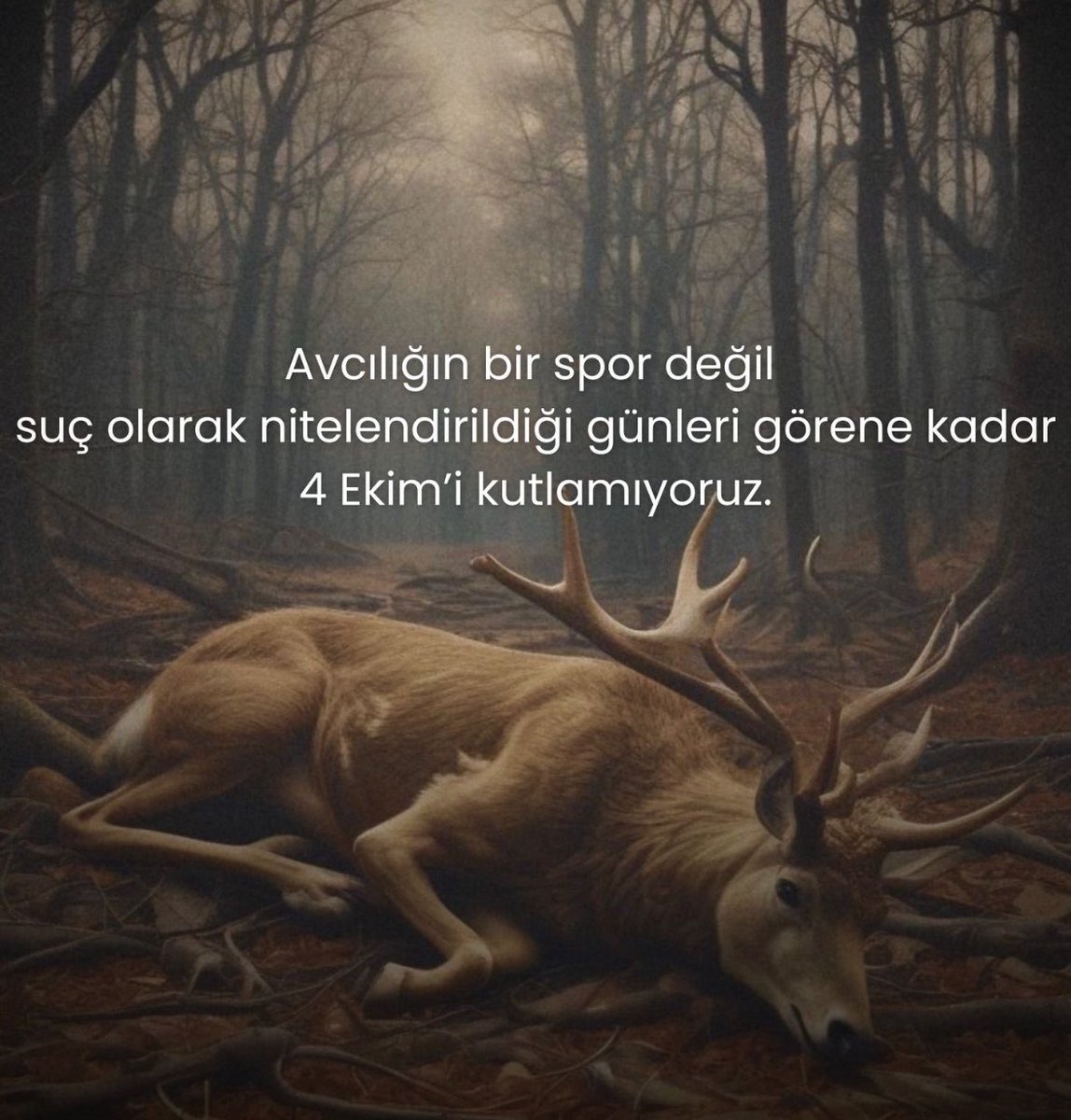 guclusinemm's tweet photo. Hayvanları mal olarak gören bu düzen sebebiyle kaybettiğimiz tüm türlerin yaşam hakkını koruyamadığımız için 4 Ekim Dünya Hayvan Günü’nü kutlamıyoruz. 

#4EkimiKutlamıyoruz https://t.co/DAjelzUotO