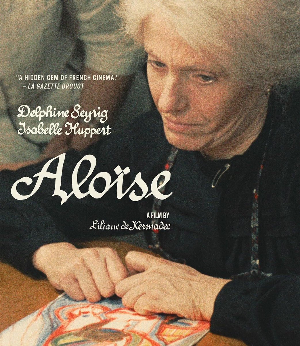 The_Ent_Factor's tweet photo. The French drama ALOISE (1975) starring Delphine Seyrig &amp; Isabelle Huppert has been released on Blu-ray

https://t.co/lJwsCWBJ4s

#bluray #aloise #biopic #delphineseyrig #isabellehuppert #classicmovies #classicfilms @Several_Futures https://t.co/iP0pgHUNZO