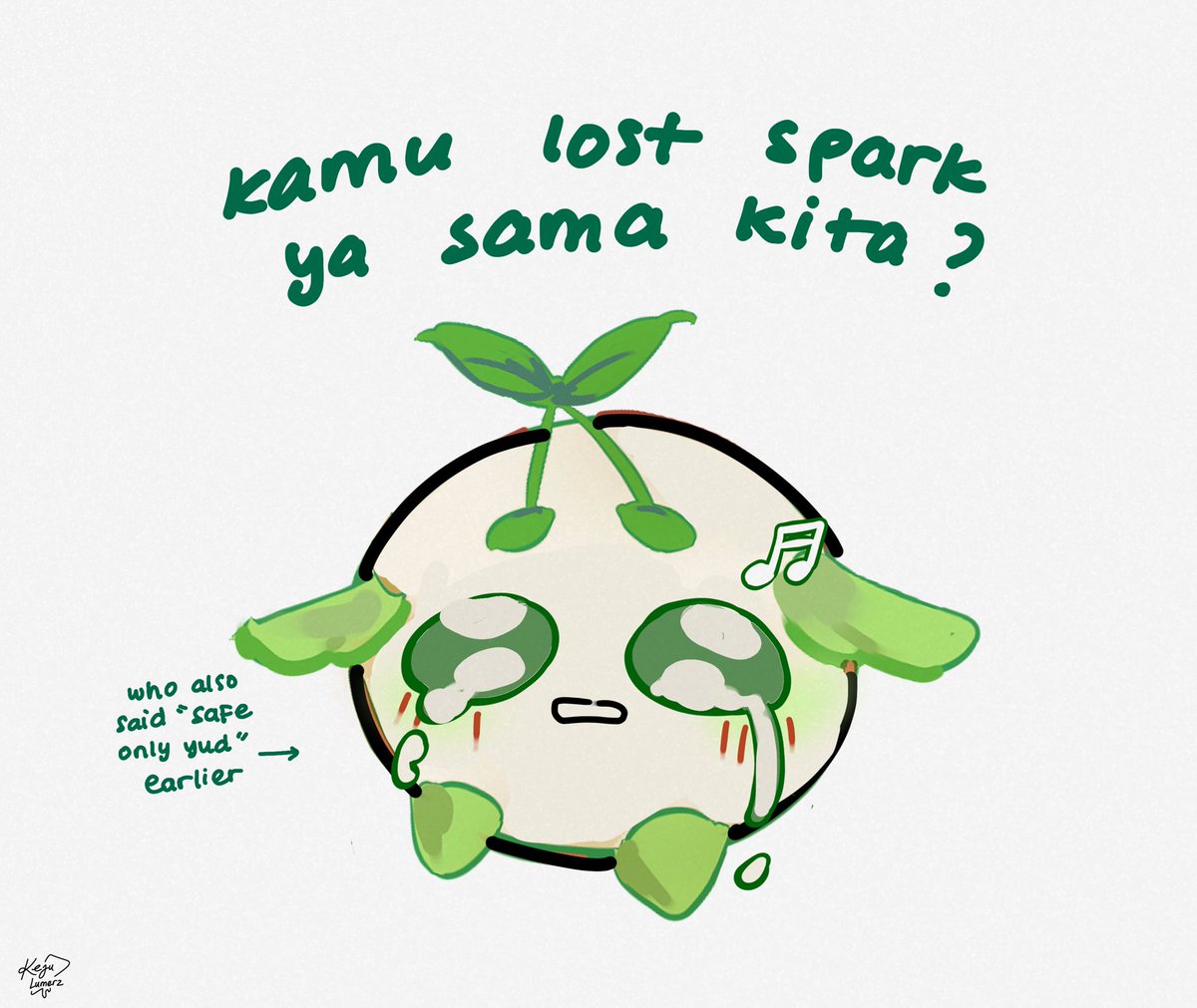 kejulumerz's tweet photo. lost spark #Yudiartsbun https://t.co/rtKJ8NEs73