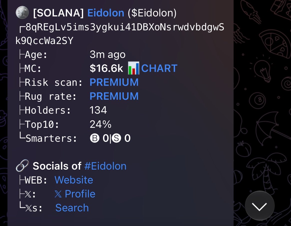 MeMe_Analyst1's tweet photo. $EIDOLON

CA>~

8qREgLv5ims3ygkui41DBXoNsrwdvbdgwSk9QccWa2SY https://t.co/Ky6aLD0E0I