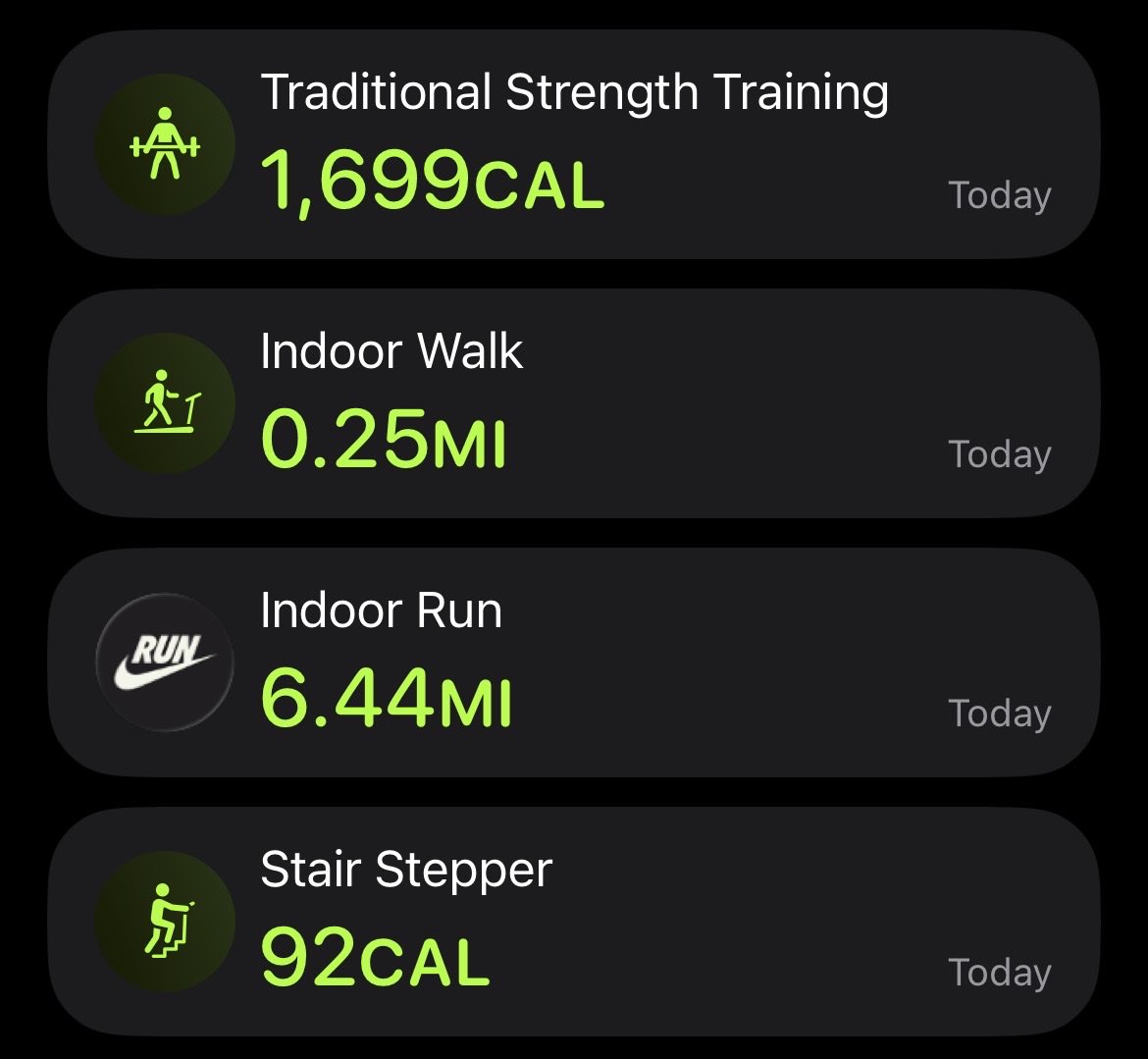 KicksaddictNYJP's tweet photo. #SaturdayMotivation #StairStepper
#JustDolt2026 #gymlife #gymrat
#StrengthTraining #SaturdayRun #JustDoltSaturday #Duespaid #Indoorwalk https://t.co/TTYXPPMTTT