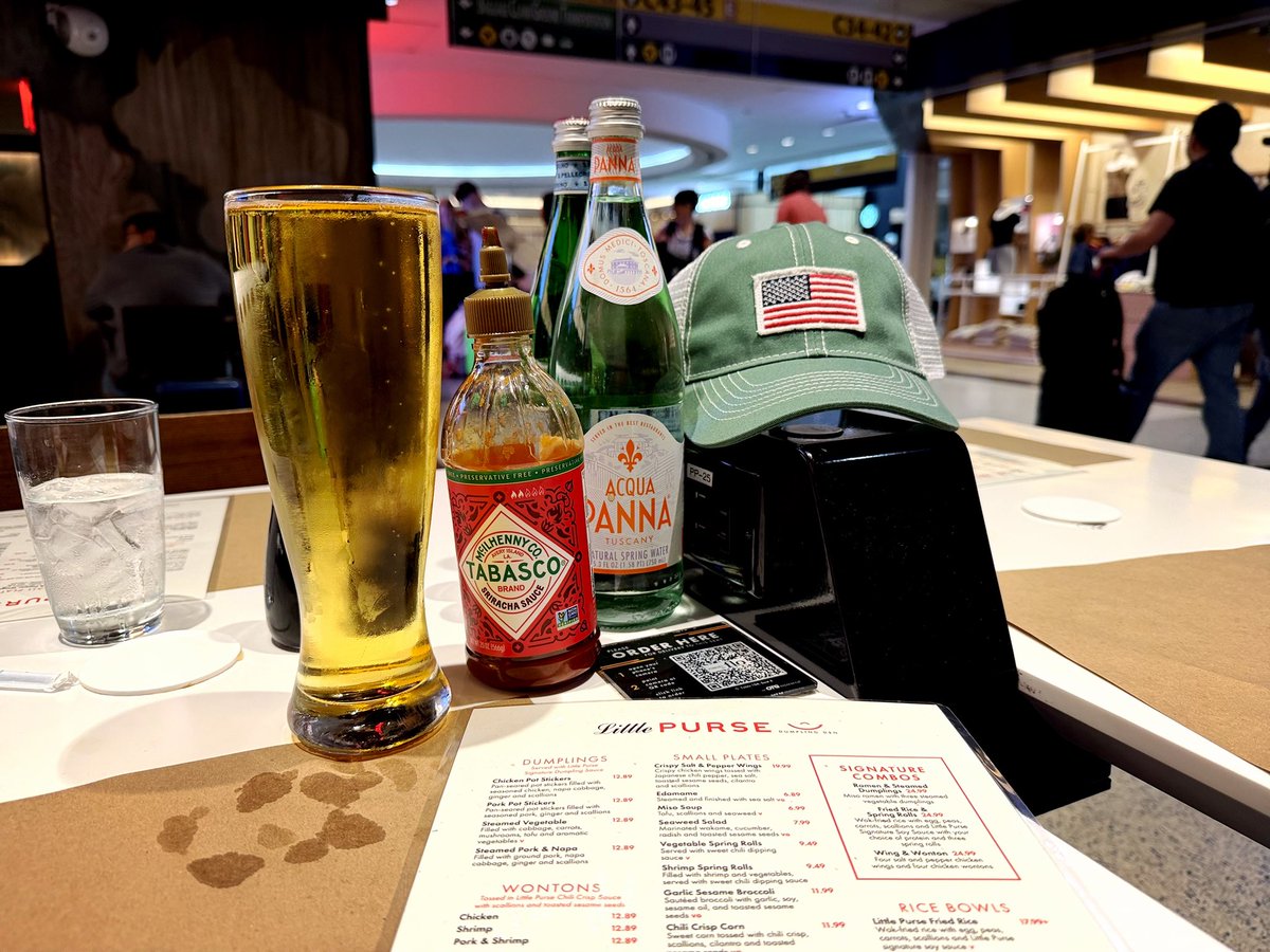 steveinarabia's tweet photo. Heading back to #Guyana after a short week in #Houston…nice draft #Sapporo at #IAH just people watching…be safe out there! @nytimestravel https://t.co/tYrIO5iMP0