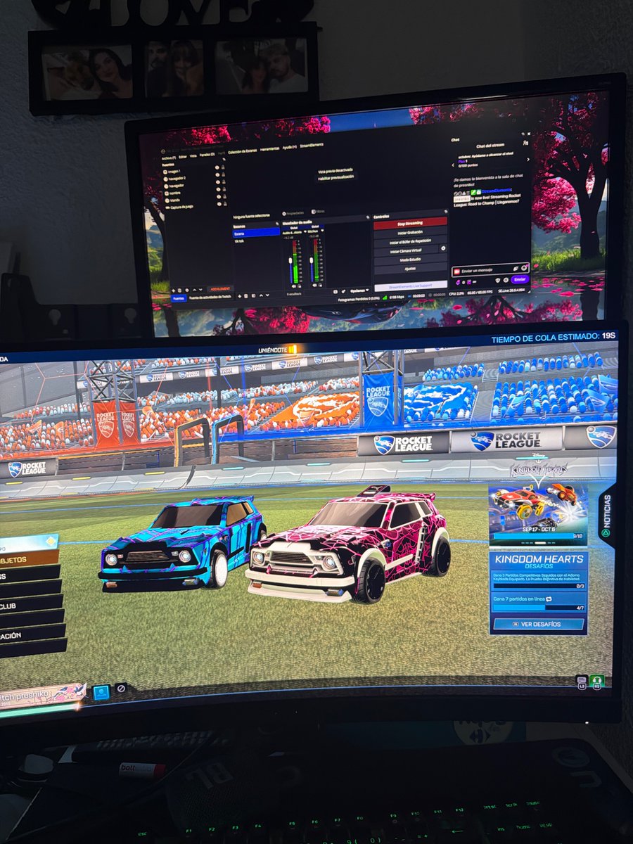 presniko's tweet photo. https://t.co/cMcMciWcJL DIRECTO ROCKET LEAGUE SUBIENDO RANGOS https://t.co/UGMxy7pLYd