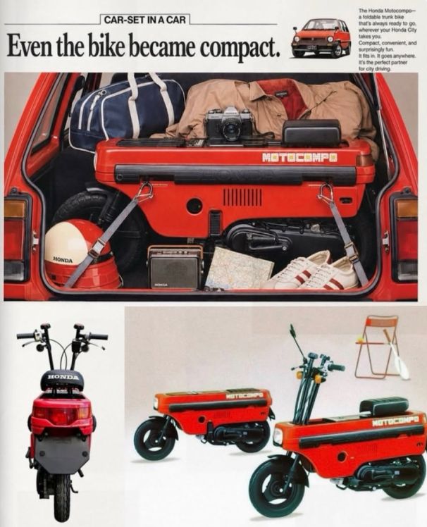 corporatelored's tweet photo. honda once built a motorcycle that fit inside your car https://t.co/nKdX8c9yPE