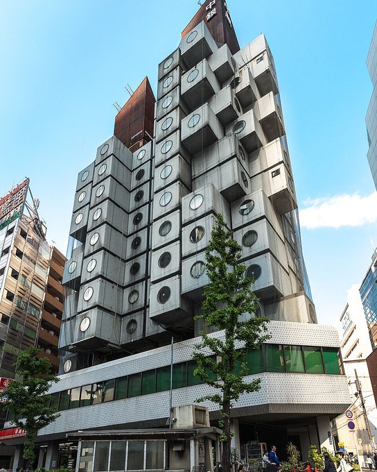 SciFiArchives's tweet photo. Japanese brutalism has a style of its own. https://t.co/AopCfkqsfW