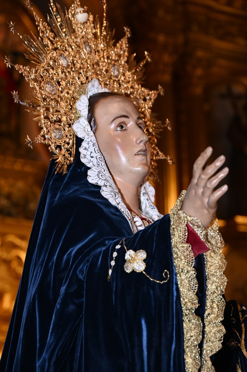 Ppdolorosa_'s tweet photo. Ayer 2 de octubre celebramos en Santo Domingo la Solemne Eucaristía y veneración a la Stma. Virgen Dolorosa. 💜

Oración, hermandad y el canto de la Salve cartagenera junto a nuestra Madre.

Gracias por acompañarnos.

#VirgenDolorosa #marrajos #lapequeñica #semanasantacartagena https://t.co/6WcYWkkE5v
