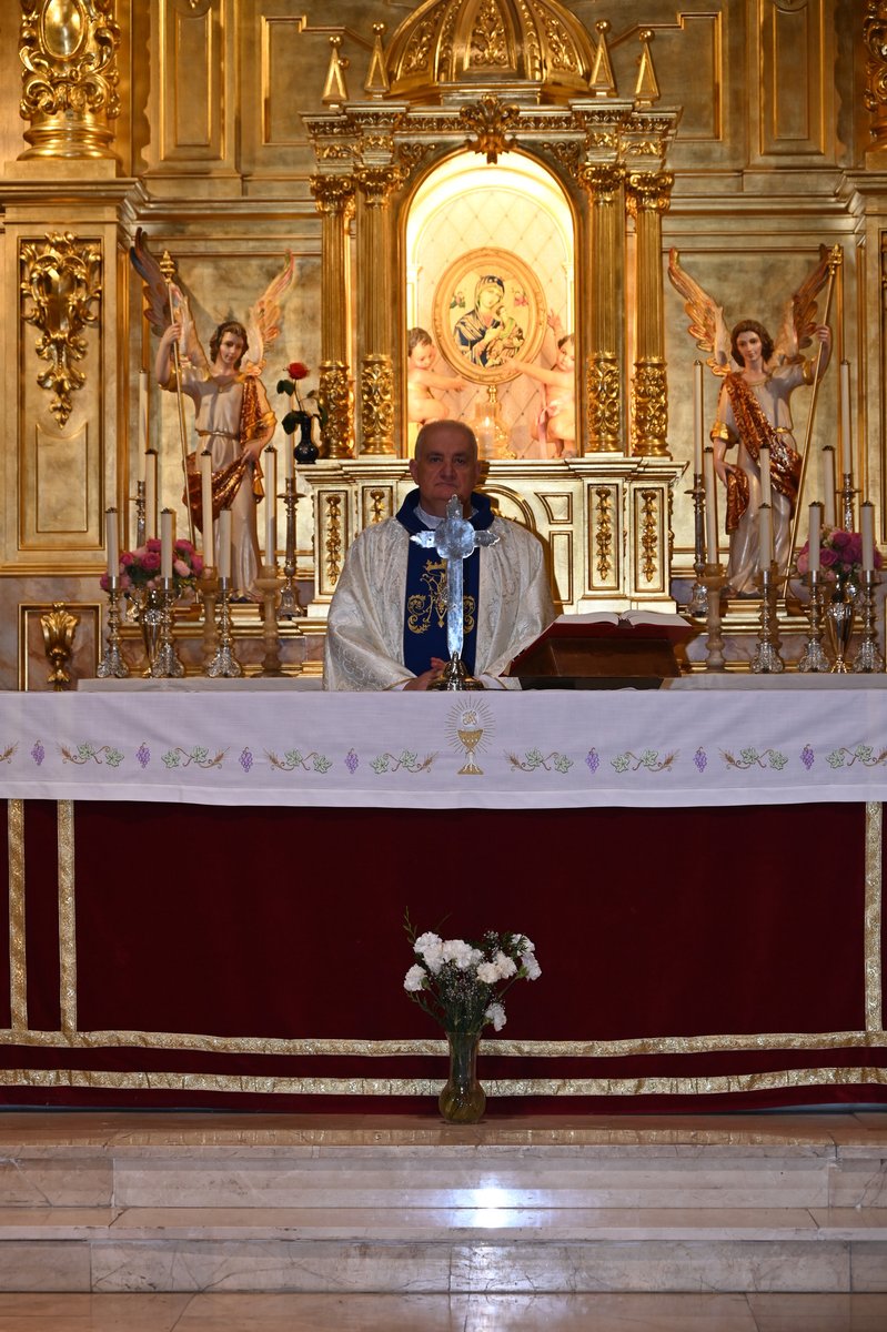 Ppdolorosa_'s tweet photo. Ayer 2 de octubre celebramos en Santo Domingo la Solemne Eucaristía y veneración a la Stma. Virgen Dolorosa. 💜

Oración, hermandad y el canto de la Salve cartagenera junto a nuestra Madre.

Gracias por acompañarnos.

#VirgenDolorosa #marrajos #lapequeñica #semanasantacartagena https://t.co/6WcYWkkE5v
