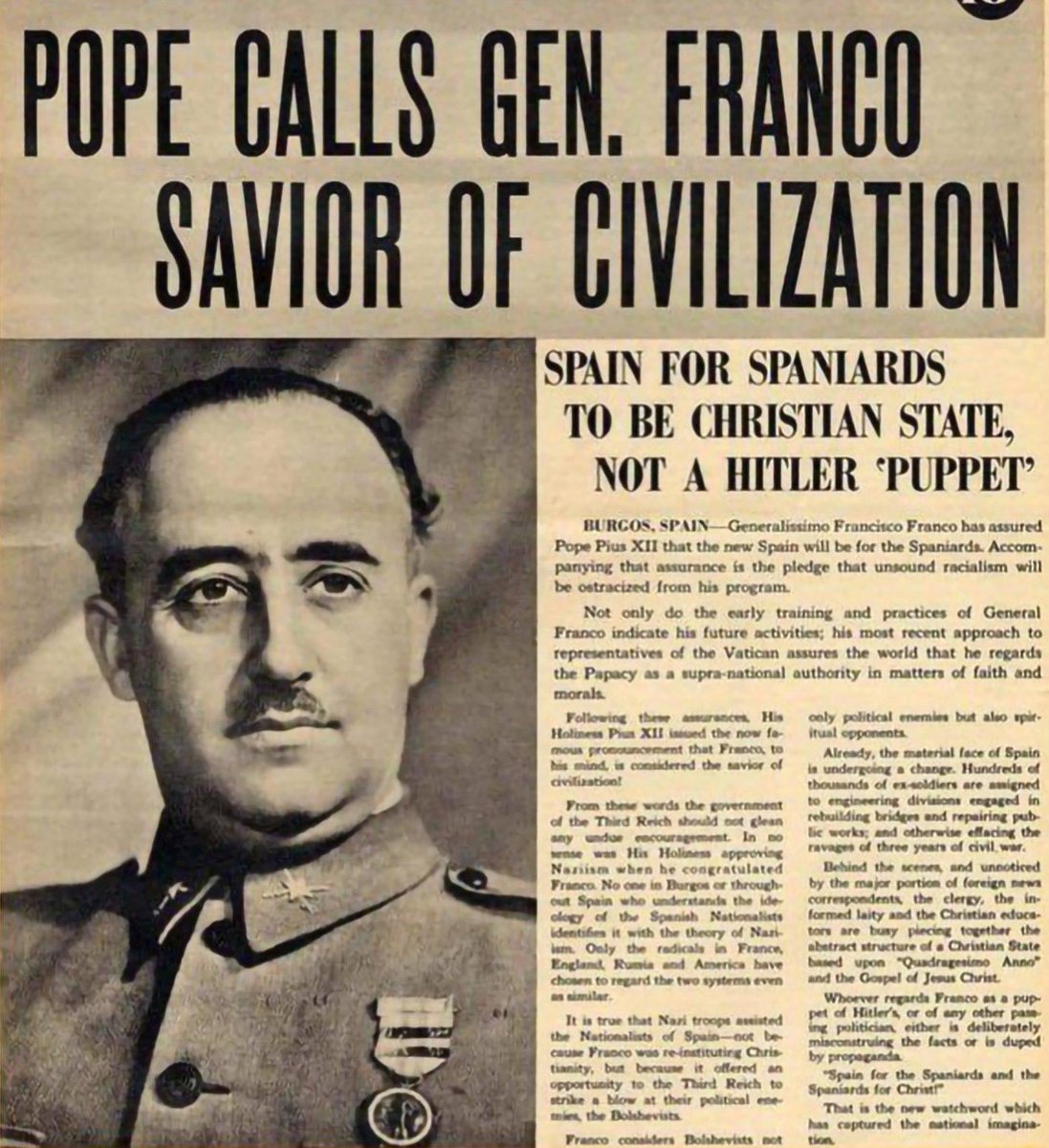 PapistPilled's tweet photo. Chad Franco > chud Hitler https://t.co/7p9RYMzyok