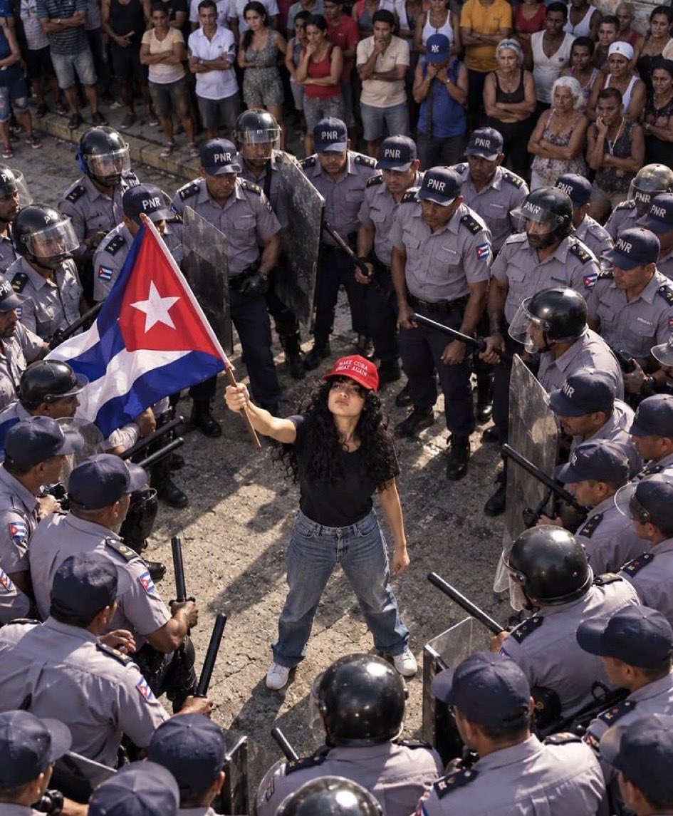 J19C69A's tweet photo. @ESanchezcub Qué beneficioso tu cochina consigna para la mafia de la familia de los Castro cuando el pueblo lo que pide lo que elige es patria y vida y libertad https://t.co/oPxnKoxlxC