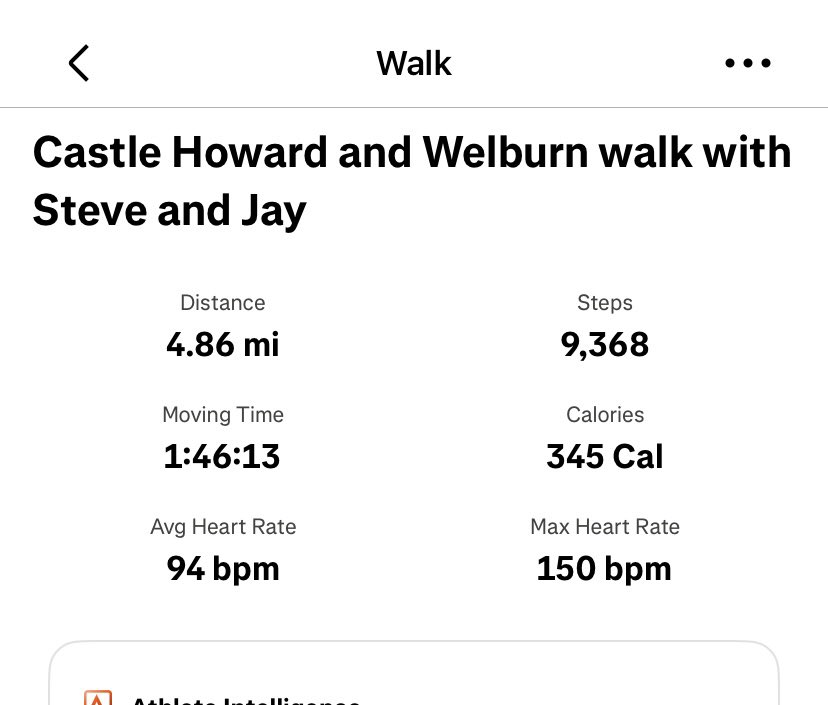 katiecakey123's tweet photo. A run and a walk for Saturday. It’s been a really tough few weeks at work. Running and the gym have both fallen off a cliff. Only managing to do stuff at a weekend. Wasn’t sure I wanted to go but glad I did. #runninggirl #justkeeprunning #saturdayvibes https://t.co/Qj3OETYD4r
