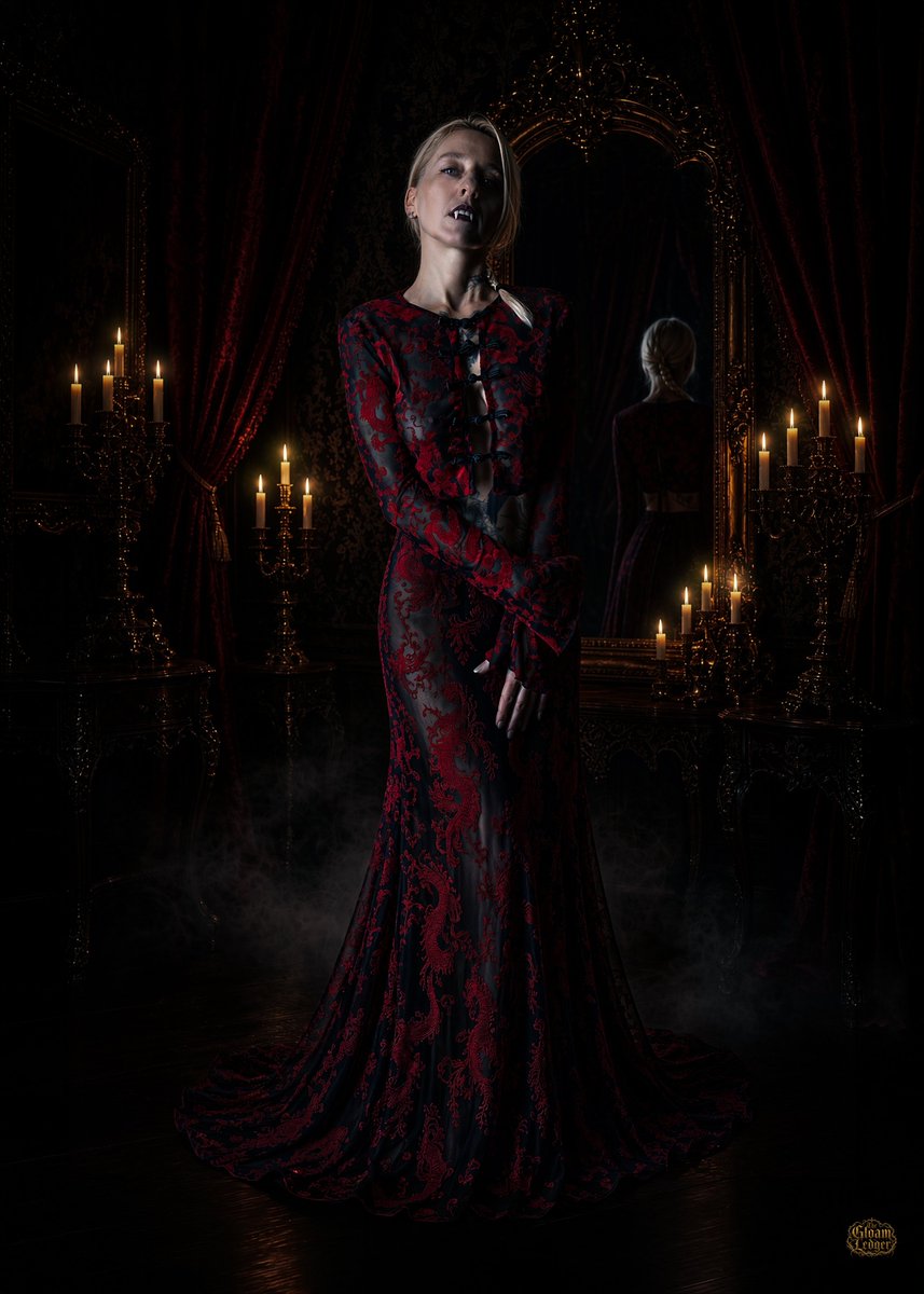 TheGloamLedger's tweet photo. "She walks in beauty, like the night" — Lord Byron, She Walks in Beauty

The mirror kept her reflection. It never gave it back.

Category: Digital manipulation based on my own photographs
Model: Nicole

#DarkArt #GothicPhotography #TheGloamLedger https://t.co/YYOm2iDV54