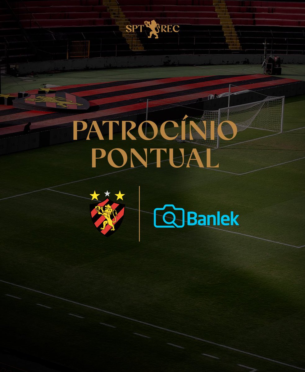 sportrecife's tweet photo. O Sport Club do Recife fechou um acordo de patrocínio pontual com a Banlek, plataforma de tecnologia voltada ao mercado de fotografia, para ocupar a principal propriedade da camisa na partida contra o São Bernardo, nesta terça-feira. 

Saiba mais: https://t.co/cwi7tOAKz9 https://t.co/cgzYUoLKaO
