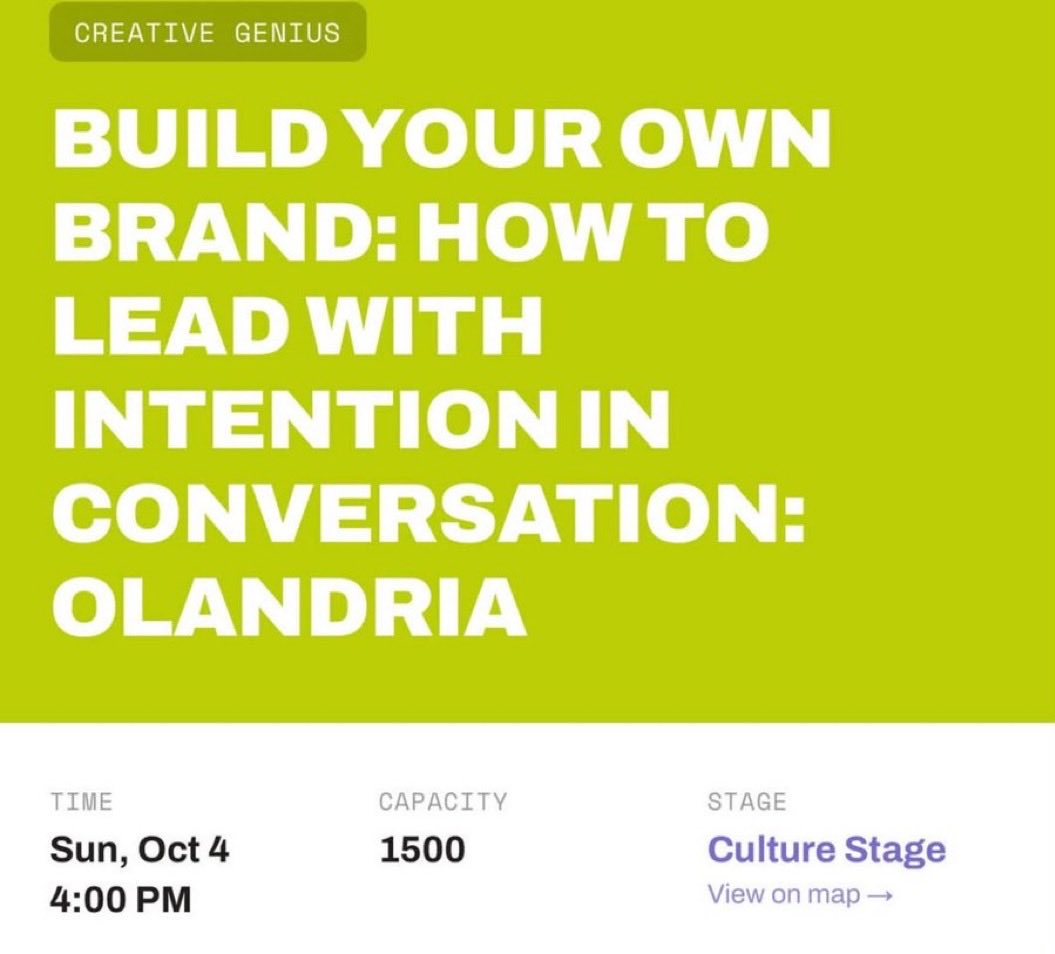 rach_6977's tweet photo. Another big day tomorrow!!! Olandria is speaking at CultureCon!!! Her completely sold out segment, “Build Your Own Brand: How To Lead With Intention In Conversation: Olandria” begins at 4 PM EST!! A hashtag will be provided tomorrow as well!! https://t.co/rtpz6z1EzT