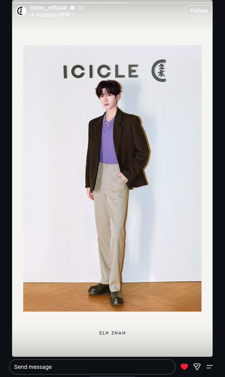 just_elovely's tweet photo. #ZhanXuan
#ZhanxuanPFWSS27
#ZhanxuanxICICLESS27
#ICICLESS27

ICICLE IG official post IGS 

https://t.co/tYk8MFg40R… https://t.co/Nv7g8wny1w