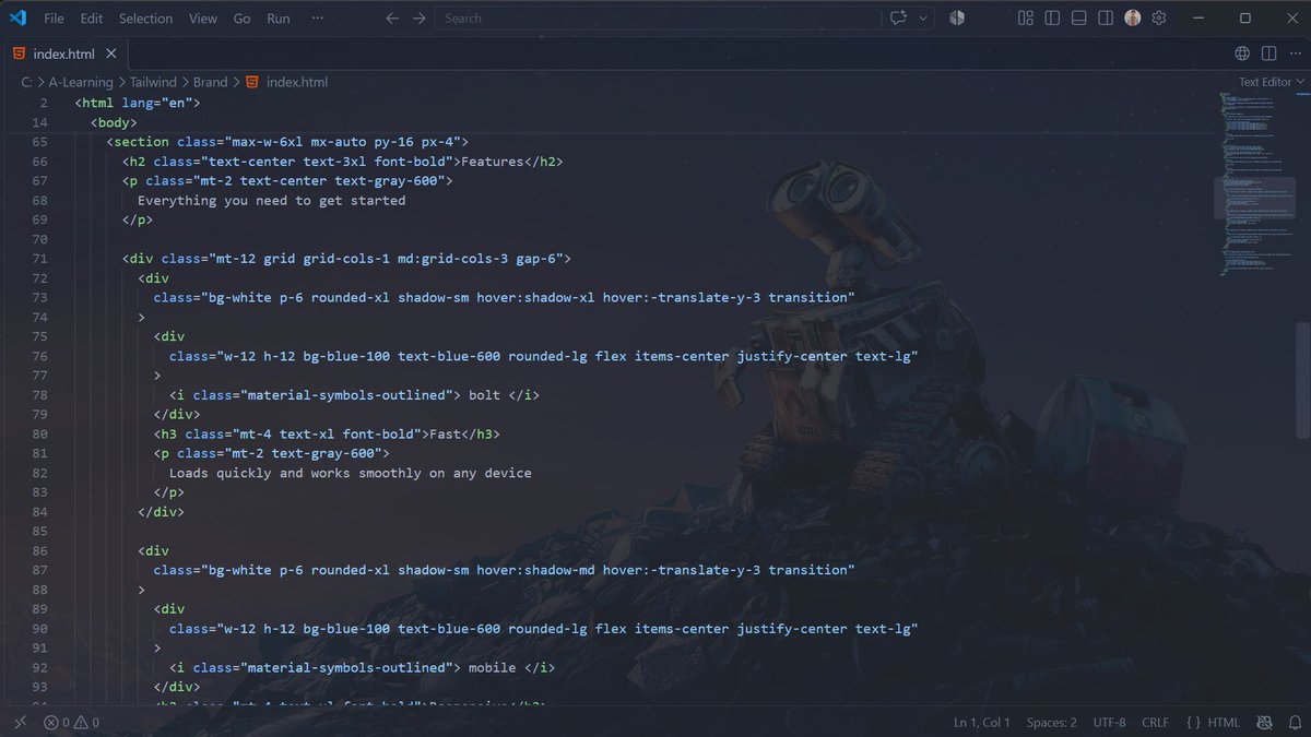 Devazhary's tweet photo. Ah shit here we go again 014/150

النهارده دخلت في Tailwind Css علشان هحتاجها قدام مع React والصراحة رايقة بفرق عن bootstrap
 الملخص قعدت اذاكر شوية حلوين من ال topics اللي في ال documentation بتاع tailwind وطبقت عليهم بمشروعين https://t.co/jwMZBNGO1a