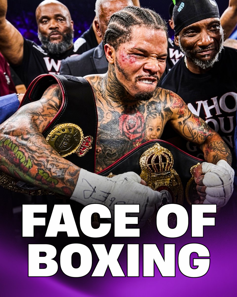 Sourceofboxing's tweet photo. Gervonta Davis says he's still the face of boxing 🥊

"THE ONE STILL The face of boxing 🙎🏻‍♂️" https://t.co/V3KM2plmt9