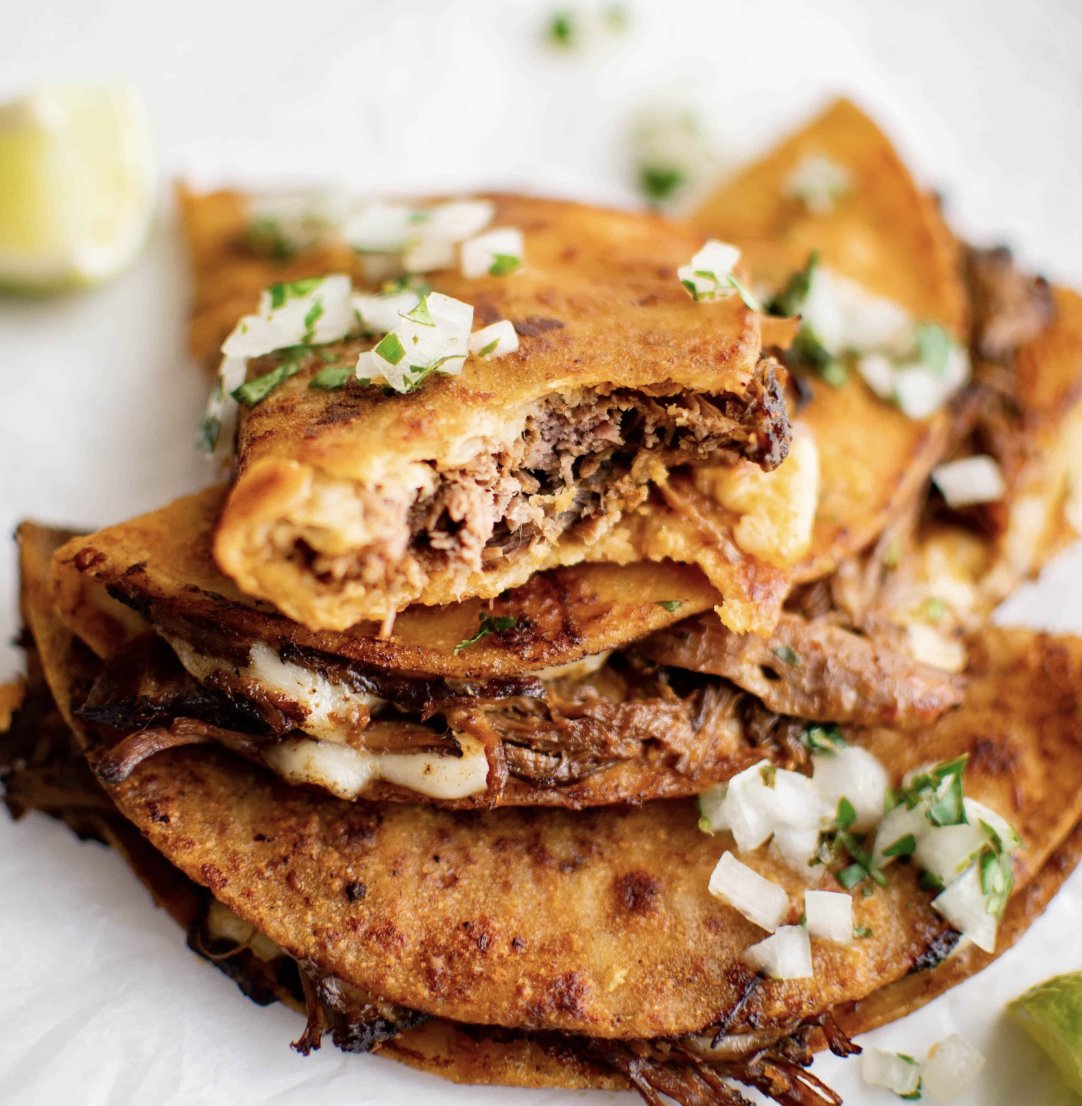 NeutralGroundVA's tweet photo. Savor the specials of our #HispanicHeritageMonth menu featuring the flavors of Mexico with favorites like Tacos de Birria! Tender braised beef with pasilla and guajillo chilies, melted cheese, and fresh limes, all wrapped in warm corn tortillas. Served w/ a rich dipping consommé https://t.co/gTCmiI1qGn