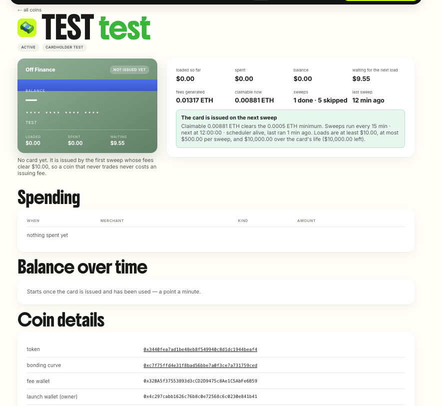 OffFinanceApp's tweet photo. Important Notice

test Token- 
0x3440fea7ad1be48eb8f549940c8d1dc1944beaf4

This token was launched by us only for testing, recording, and demonstrating the OffFinance product.

It is not intended for trading or public use. Please do not buy, trade, or send funds to this token.

For OffFinance, please use only our official token:
Official CA:
0x37b9a73e8695a87ef7c2d139ee4fd533d68eb77c