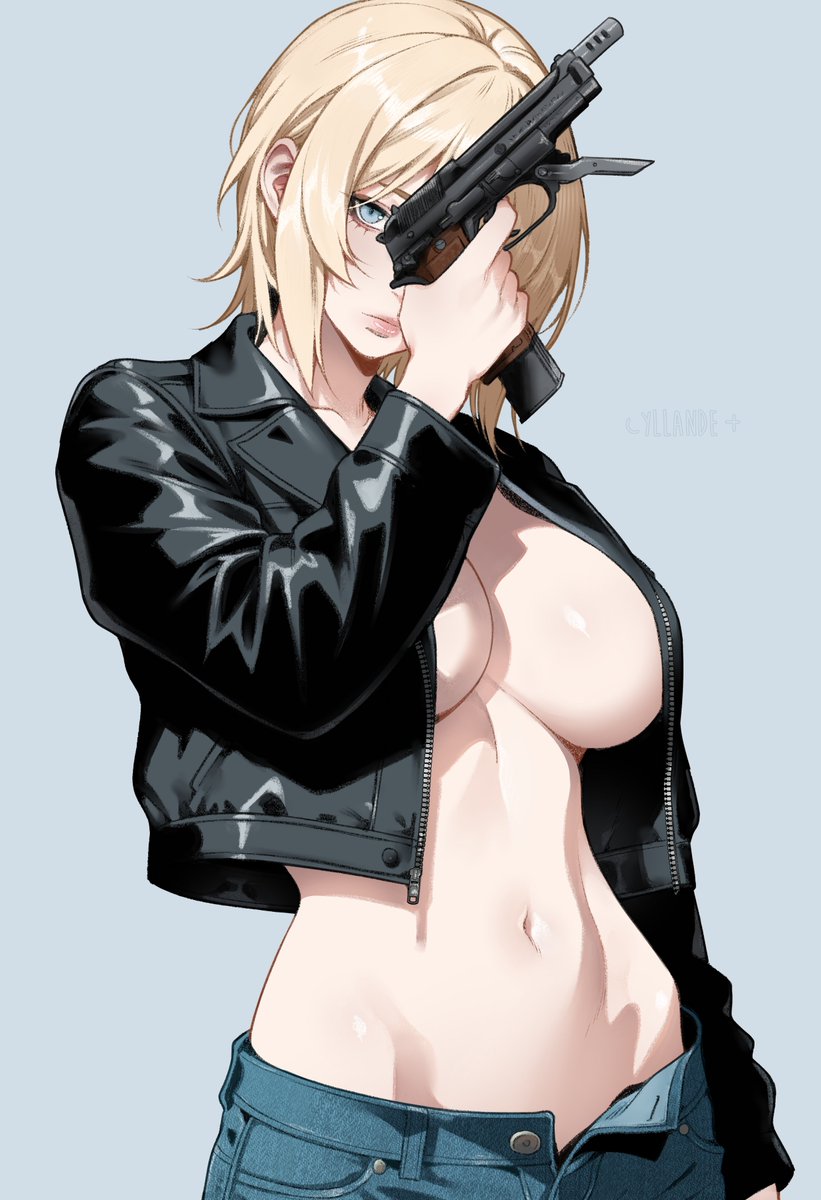 YIIande's tweet photo. Aya Brea 🩵 #パラサイトイヴ https://t.co/jffUqZzAKU
