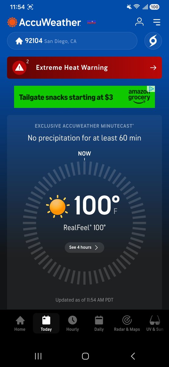 PattiSnyderLMFT's tweet photo. 11:55 am in San Diego California. I better brush my teeth before I'm too weak. Last night was brutal and tonight will be worse. Back to high electrolyte drinks and pre-made tacos to survive it. #CaliforniaHeatwave https://t.co/WQQZiNZk6o