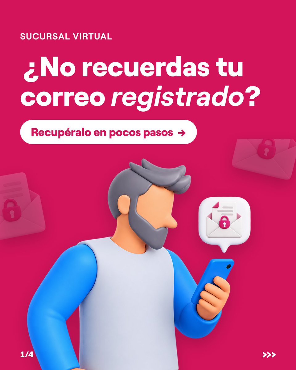 Enel_Informa_CL's tweet photo. ¿Se te olvidó el correo con el que te registraste en la Sucursal Virtual? No hay problema: recupéralo o actualízalo tú mismo en pocos pasos.
👉 Hazlo aquí: https://t.co/Q2Ug5UcZY7
#EnelDistribución #RecuperarCuenta #eneldx https://t.co/VJDtwUqsiF