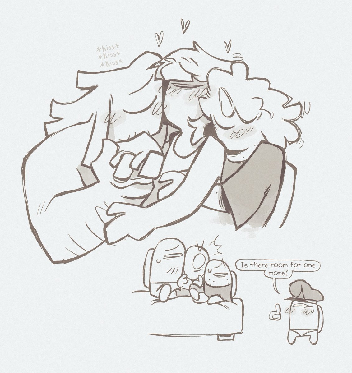 Deeliarts's tweet photo. @musegimp @GatoTheWolf I went with the last option.. I like that ship 👁️👁️ https://t.co/bayuVNIk5Y