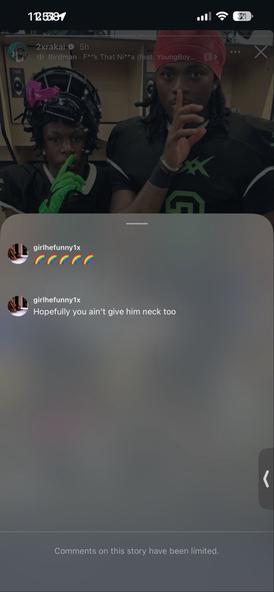 NobodyGivinAf's tweet photo. @degencinema I guess he ok with reggie harassing rakai on some weirdo shit https://t.co/Sqy7Rqi8iu