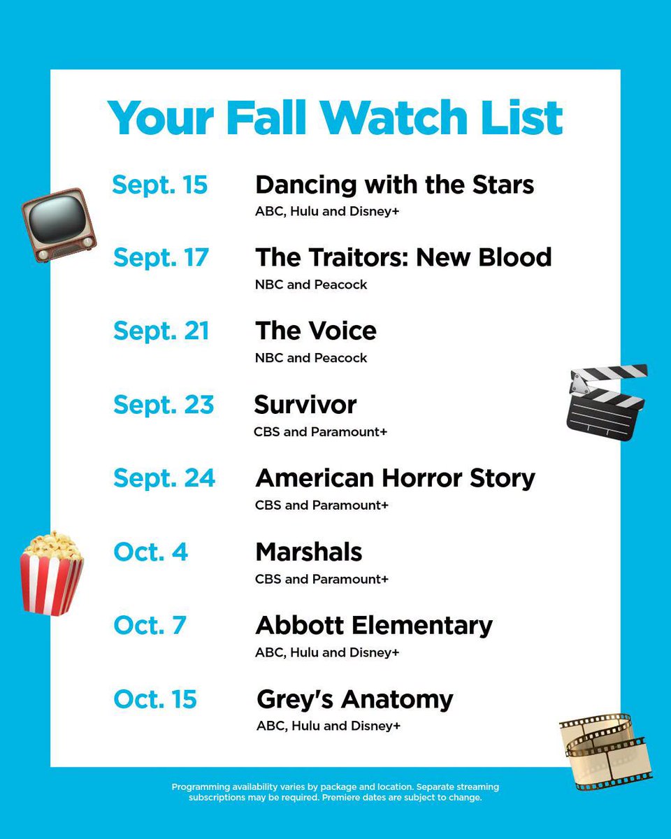 nwsummituni's tweet photo. There’s a lot to watch in September! 📺  
Find these titles on MidcoTV and Midco Stream. https://t.co/nzXfyCs0dr