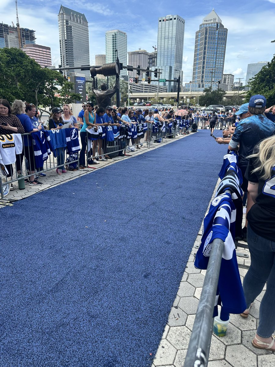 Isaacs_in_Space's tweet photo. Ready for the Boys to arrive! ⚡️ #gobolts #tblightning https://t.co/d8yZztM19y
