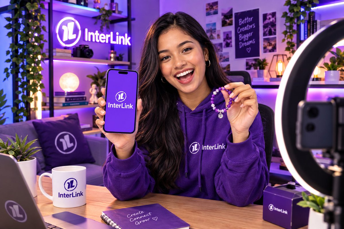 faijul260's tweet photo. 🚀 InterLink Live connects creators, streaming &amp; commerce through $ITL. 🎥💜 Watch, gift, shop &amp; earn—all in one ecosystem. 🌐
#InterLink #ITL #ITLG @inter_link https://t.co/CEVi0fGlLf