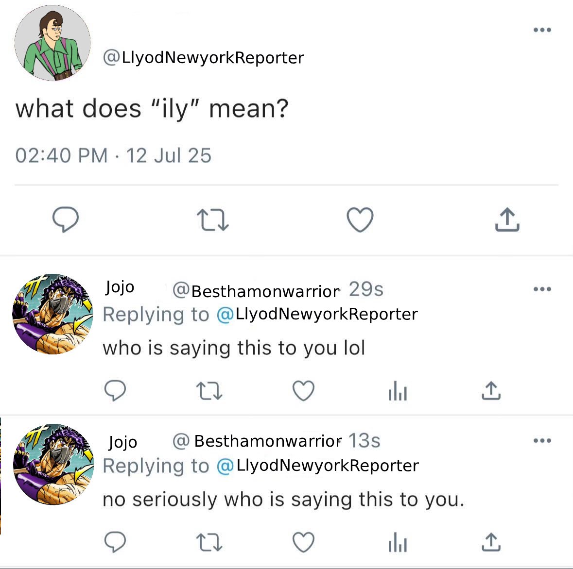 Linkscringecave's tweet photo. maybe out of character llyod and joseph edit https://t.co/mrR7hOCOvo