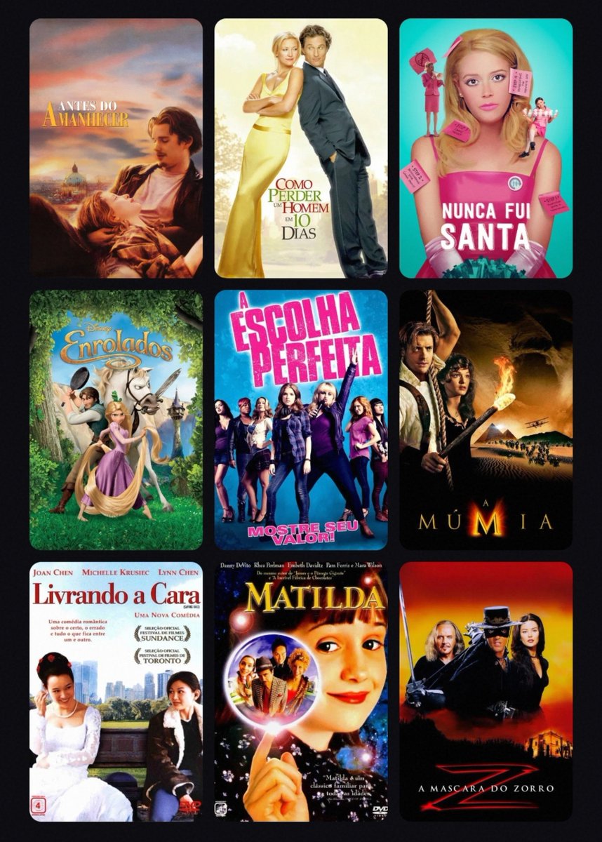 sglowsm's tweet photo. meus 9 filmes e séries favs <3 

(escolher só 9 de cada foi uma das decisões mais difíceis da minha vida 😭) https://t.co/q6nj9uULV3