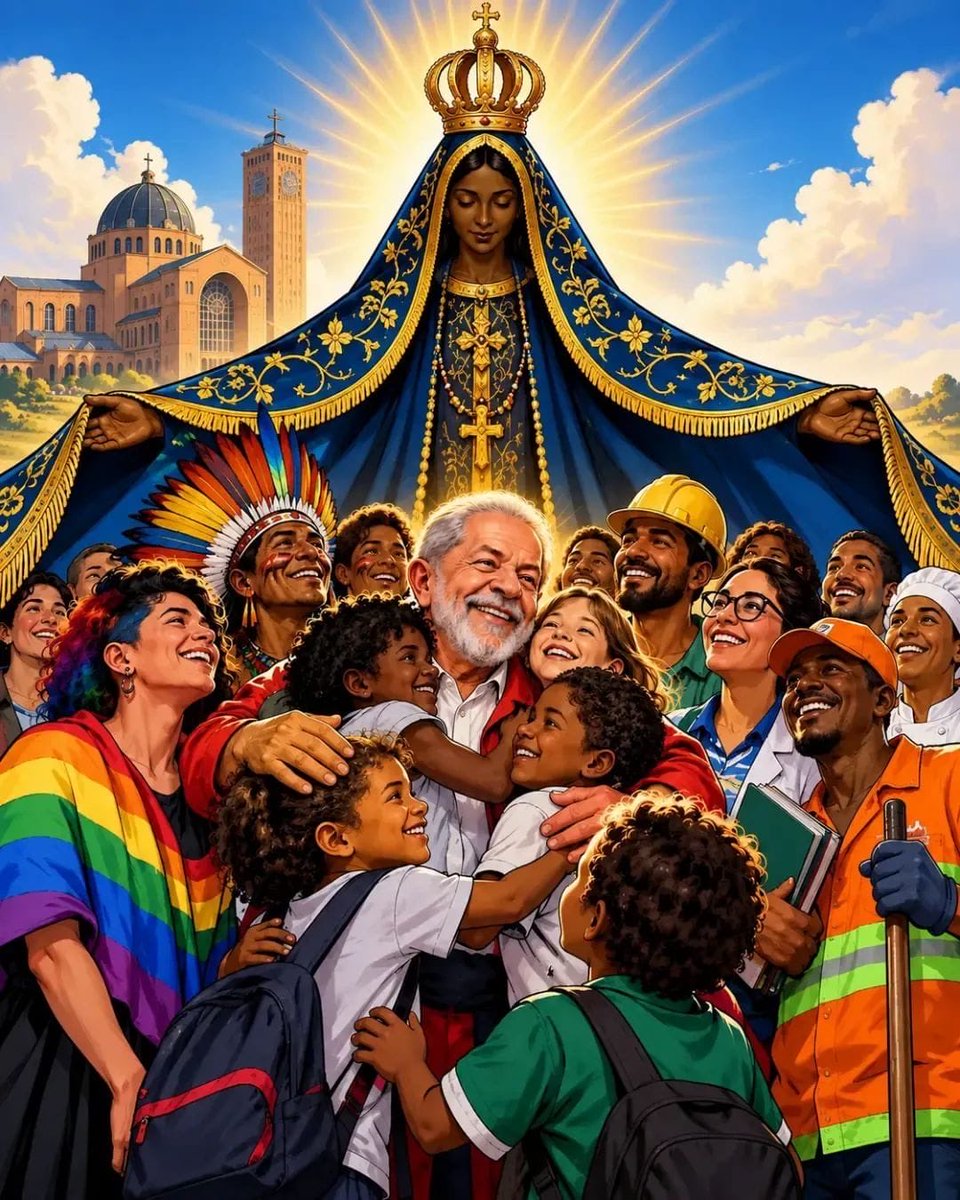 joaodomenech's tweet photo. Nossa Senhora Aparecida, rogai por nós! 

AMANHÃ É 13
BORA LULA
O BRASIL VAI VENCER https://t.co/UQ6kEf2R7X