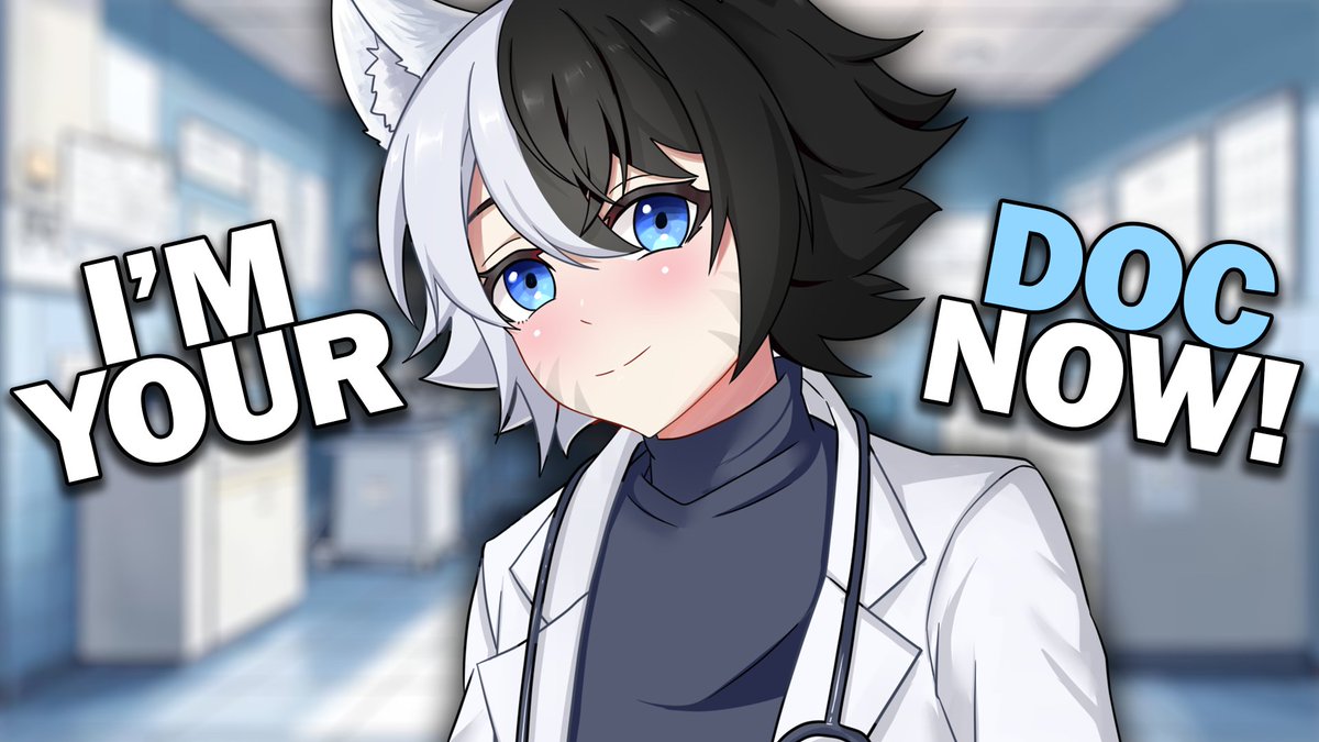 ReizenVT's tweet photo. ✨ New ASMR video just dropped... "You're My Patient Now..." | Flirty Doctor Checks You Out ASMR 📋 [Latex Gloves] [Medical RP] https://t.co/A6mFyl0Zdv https://t.co/SkSlwevOYL