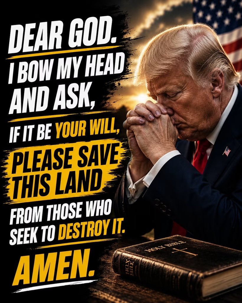 JBMAGA03's tweet photo. Amen 🙏 

Pray for our country and President daily https://t.co/r8hHnKzEzU