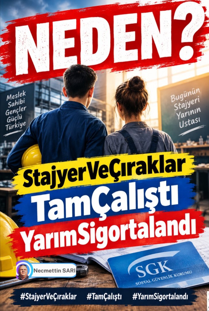 Dilekk1980's tweet photo. Tam sigorta hakdır

@dbdevletbahceli
@MKalayci42
@erkanakcay45
@buyukataman
@UlviYonter
@kamilaydinmhp
@E_SemihYalcin
@M_Levent_Bulbul
@KarakayaMevlut
@hlmdrgn
@ismailozdemirrr
@oozgurbayraktar
@EOzdasli
@KOTRAMurat
@mustafacavusmhp
@Mustafa_ertekin
@OsmanGurBeyoglu
@YavuzTellioglu
@fth_cetinkaya
@PrHasanKalyoncu
@MehmetFendogluu
@ifarukaksu
@ilyastopsakal
@sadirdurmaz
@ahmet__yurdakul
@yasaryldrmMHP
@TmrOsmanagaoglu
@aliucakTR
@dralpyildiz
@birolgurmhp
@74cemalakin
@Abdulazizsekban
@drpelinyilik
@seckinodabasi
@mhpvahitkayrici
@fevzizirhlioglu
@KorayNugu
@NecdetOzturkcu
@OzerKarakayaci
@KverSemih
@bakiersoymhp
@bhdralprn
@MHP_Bilgi
@Av_FAAlparslan
@MhpTbmmGrubu
@sertel_selim
@MHPistanbul
@MhpAnkara06

Mesleki Teknik Eğitim özellikle nitelikli eleman yetiştirilmesinde çok önemli bir role sahiptir. Bu konuda okulların açılması ve ortaokul düzeyinde daha: çocuk ve gençlerin yeteneklerine göre meslek seçimi,sevdirilmesi ve yönlendirilmesi hayatta kalabilme şartlarının en önemli gelecekle ilgili maddelerinden biridir.

Dünden Bugüne Hak Arayışı 
#SadeceAdalet
#StajÇıraklık
#SigortaBaşlangıcıOlsun