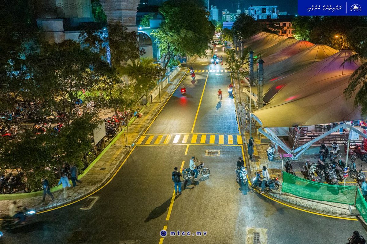 MTCCPlc's tweet photo. އަމީނީ މަގުގެ ސެގްމަންޓް 1 އަދި 2 ގެ މަސައްކަތް ނިންމައި އާންމުންނަށް ހުޅުވާލައިފި
ޕްރެސް ރިލީޒް:
https://t.co/FGVXt7Cz2t https://t.co/0anKSLEvDy