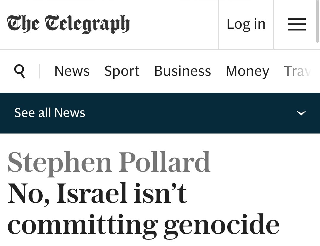 pauleholden's tweet photo. @stephenpollard And you're proof that Jews can defend a genocide, so it's all a bit topsy-turvy these days innit https://t.co/VqmzmEtJSi