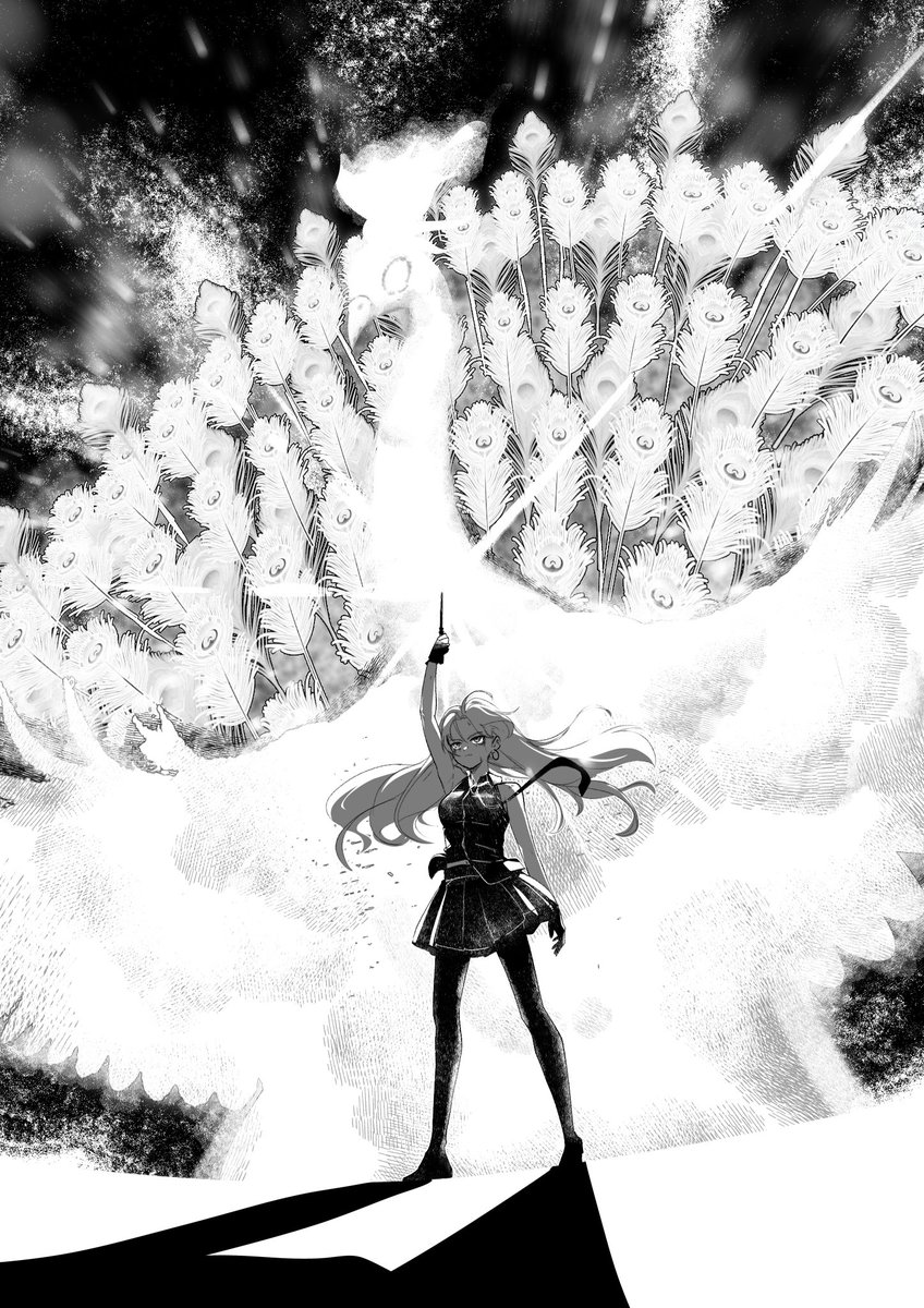 MaroonR19's tweet photo. i like to think this is the moment where draco finally arrived on the battlefield. it serves as the last nail of her redemption act. plus we get to see the long awaited final big reveal from her, the patronus.
(i choose that animal cuz it looks fire, duh)
#malfoid https://t.co/IV9iukoWMM