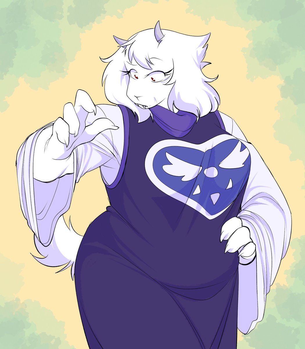 Artsyrean's tweet photo. Just wanna get a better hang of Undertale toriels body type so you will have to behave or santa won't come to your house, alright?

will i stick to this? dunno, but it'll help https://t.co/uJI1o1gbin
